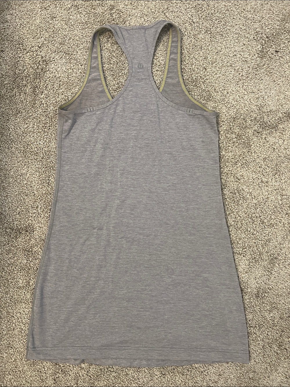 lululemon athletica Grey Racerback Tank - Picture 3 of 3
